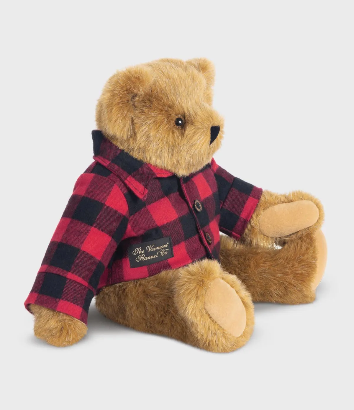 15” Classic Vermont Flannel Bear