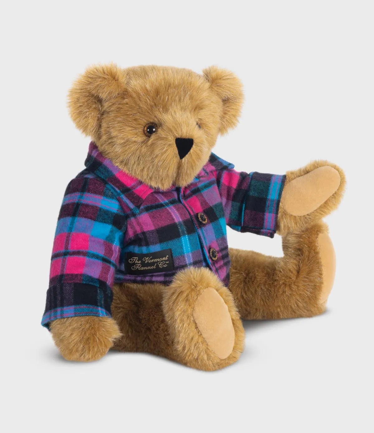 15” Classic Vermont Flannel Bear