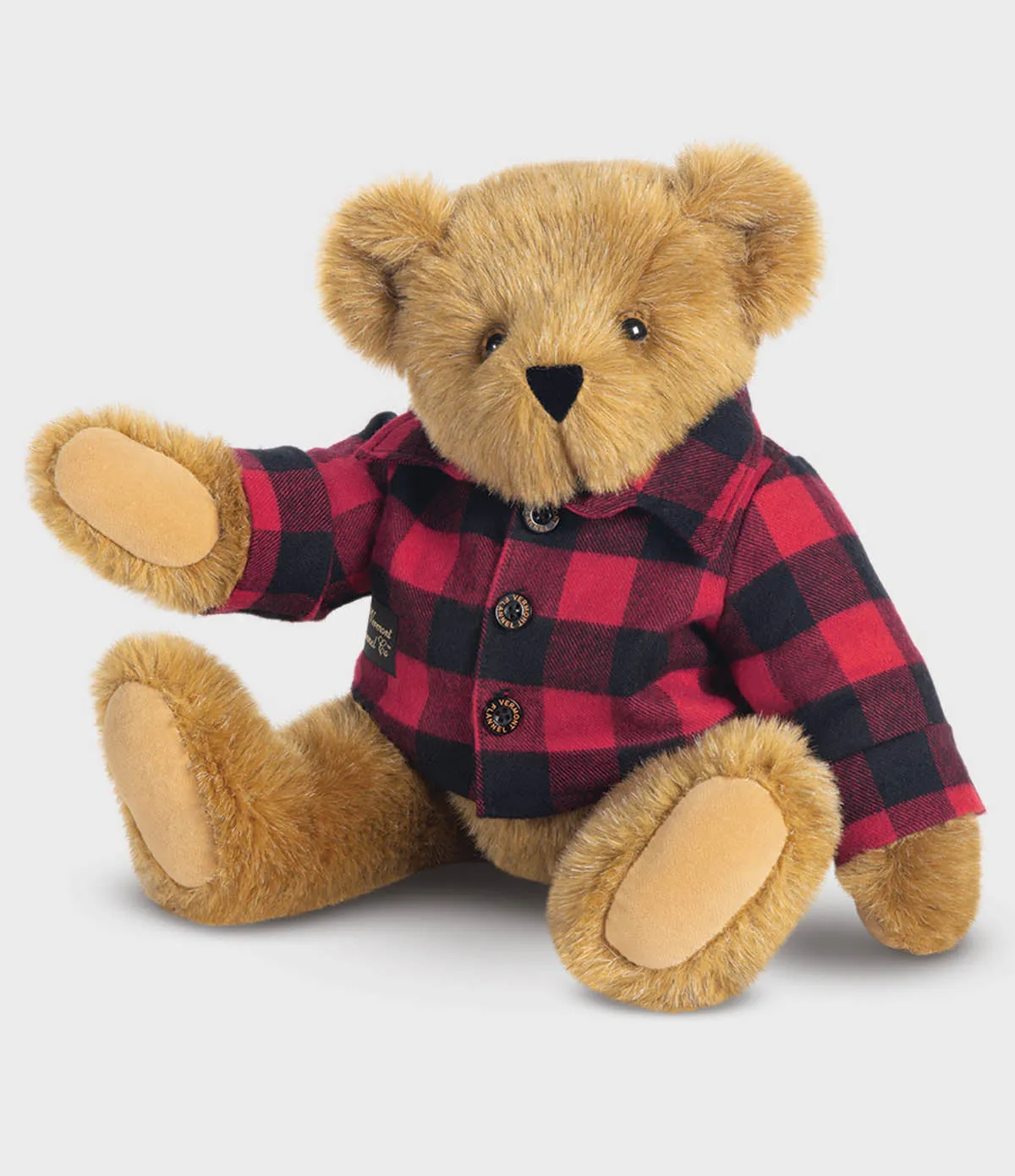 15” Classic Vermont Flannel Bear