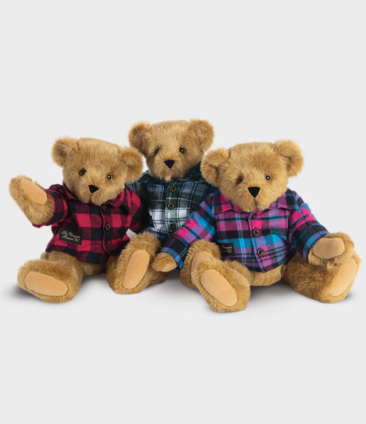 15” Classic Vermont Flannel Bear