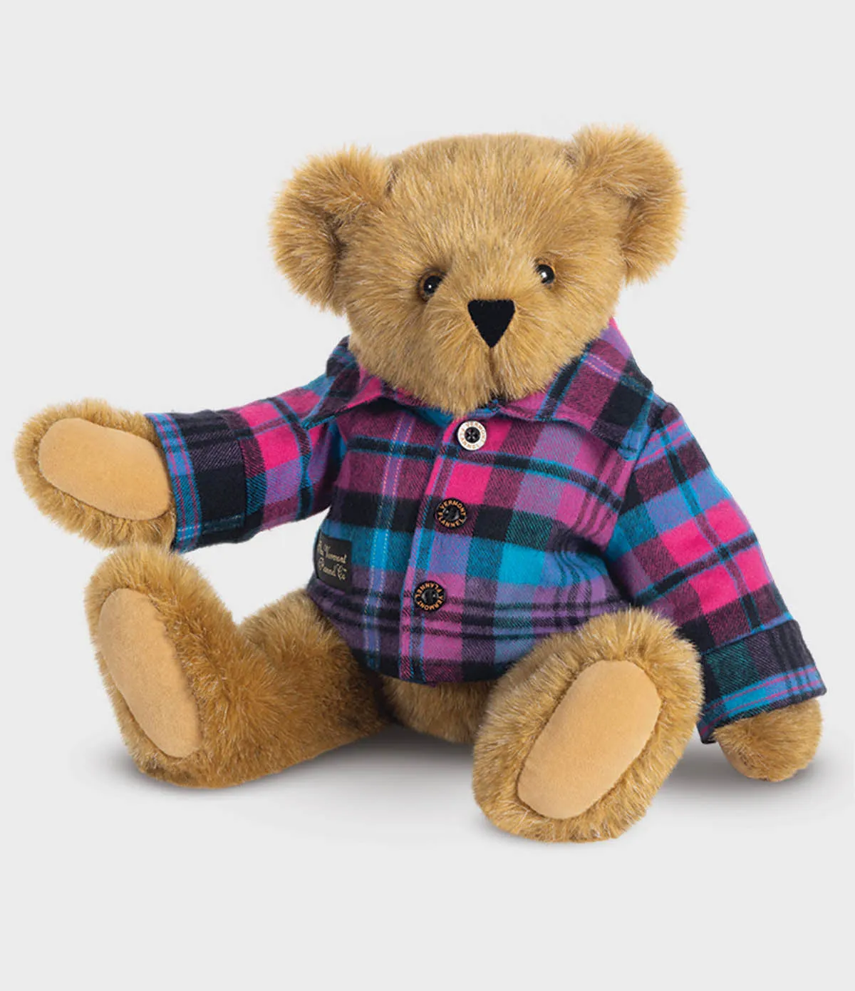 15” Classic Vermont Flannel Bear