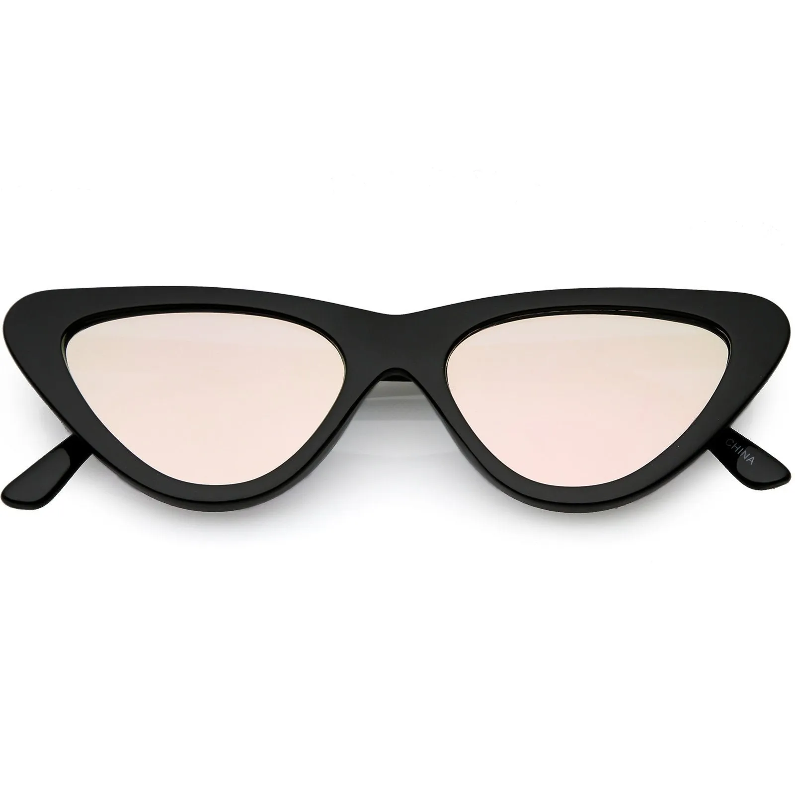 1990's Retro Narrow Cat Eye Sunglasses