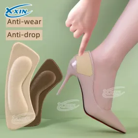 3Pairs Soft Foam Insoles High Heel Shoes Pad Heel Feet Stick Foot Pad Cushion Insoles Relieve Pain