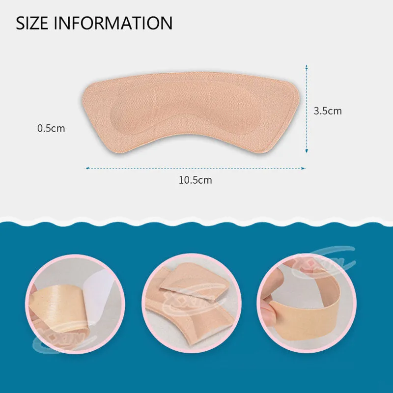 3Pairs Soft Foam Insoles High Heel Shoes Pad Heel Feet Stick Foot Pad Cushion Insoles Relieve Pain