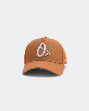 47 Brand Baltimore Orioles "Burnt Orange" MVP DT Snapback Burnt Orange