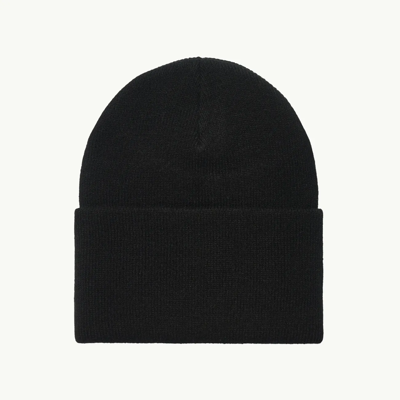 Acrylic Watch Hat - Black