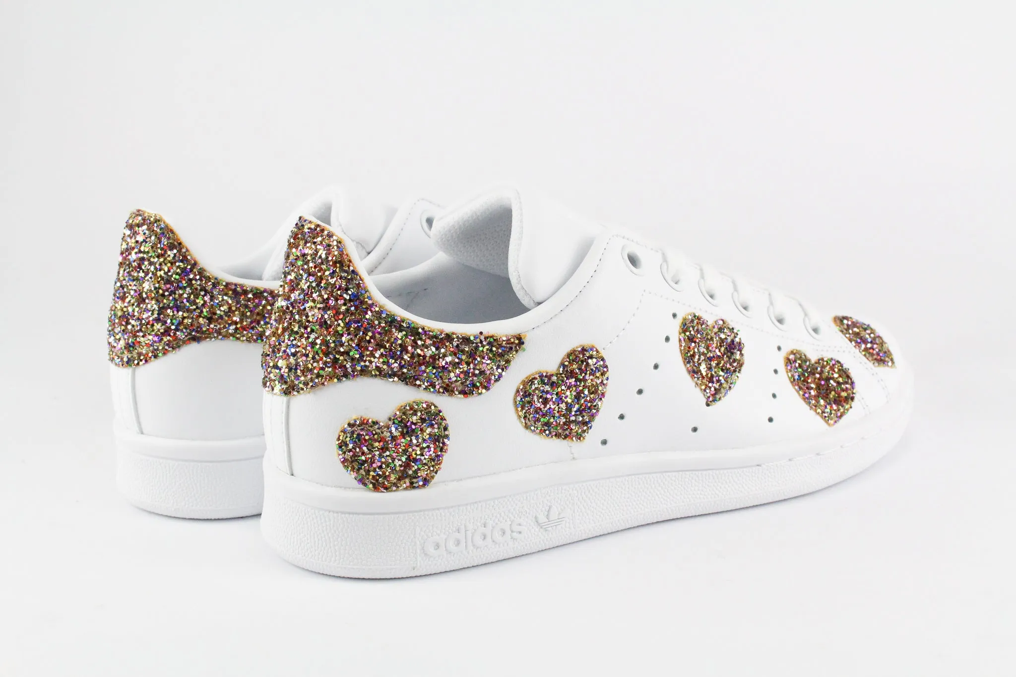 Adidas Stan Smith Cuori Multi Glitter