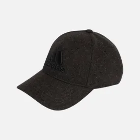 Adidas Wool Baseball Lifestyle Hat -Dark Grey Heather/Black