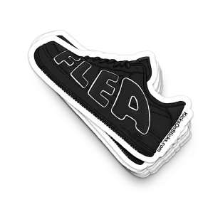 Air Force 1 Low "CPFM Flea Black White" Sneaker Sticker