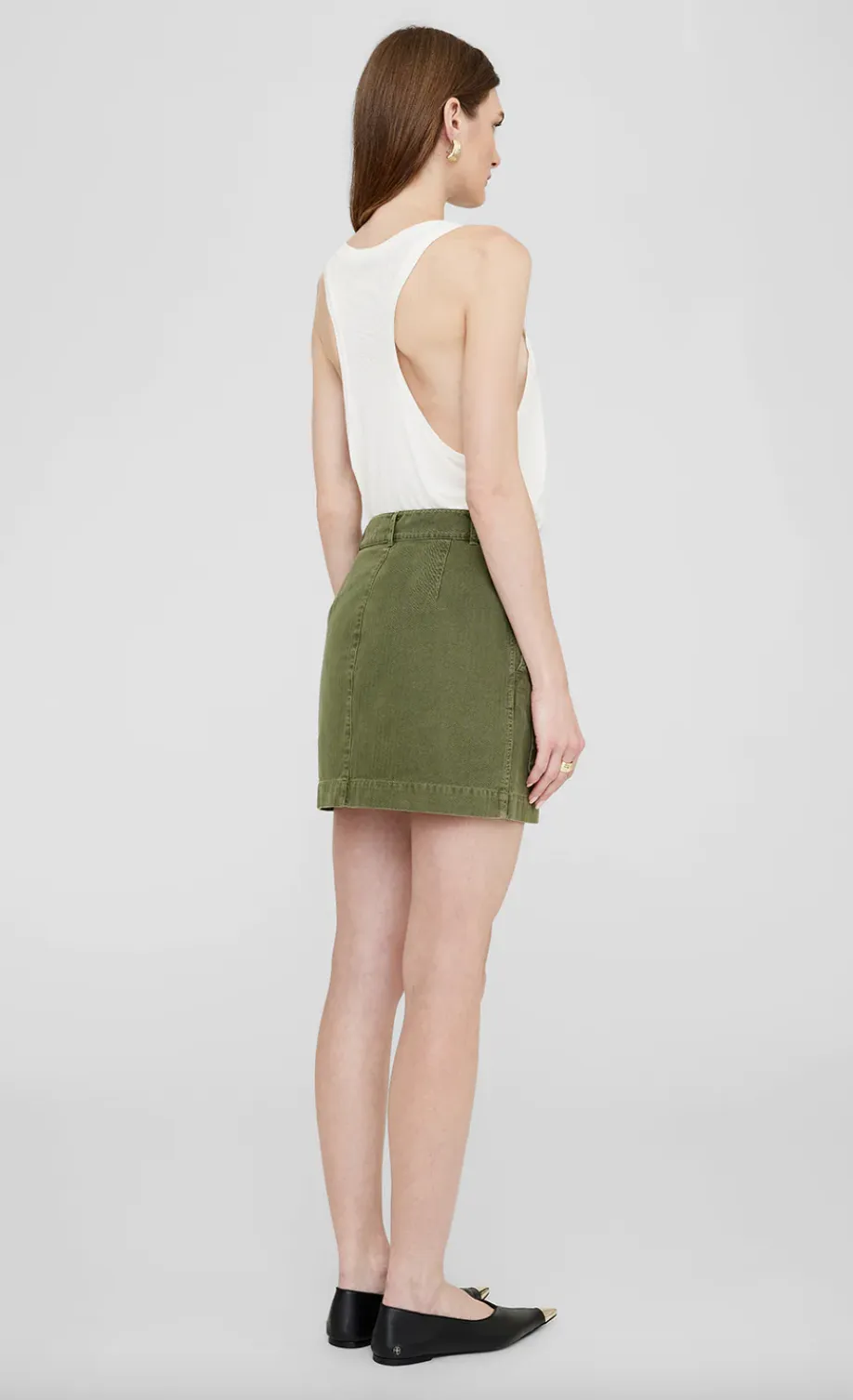 Aliza Skirt Army Green