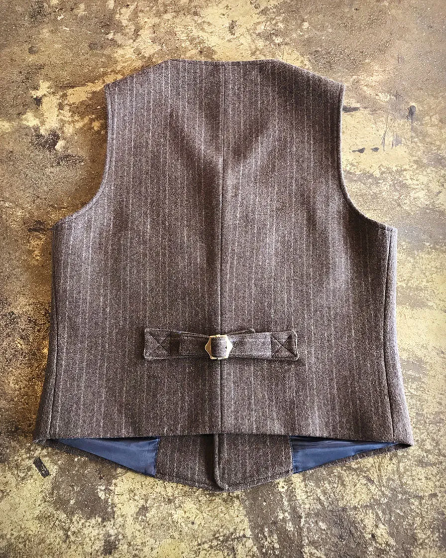 Ambassador Three-Pieces-Suit Waistcoat-Brown