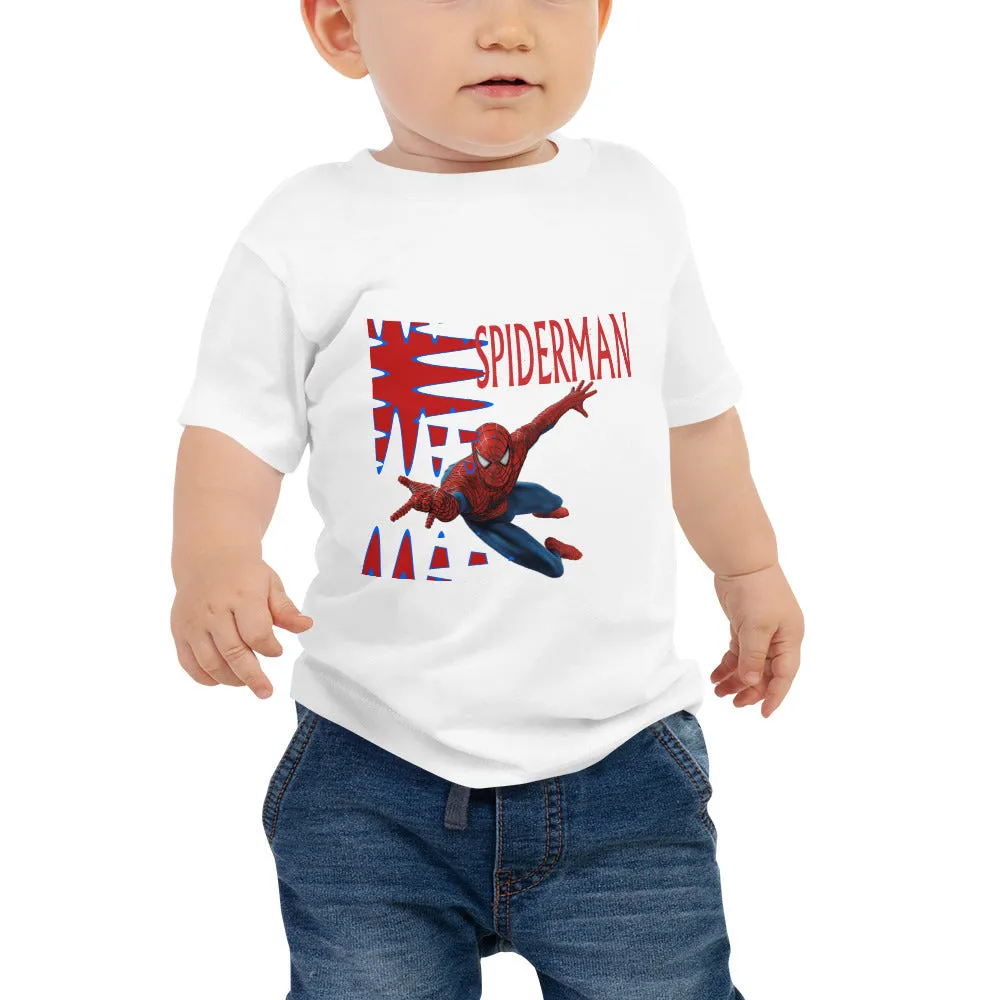 Baby Jersey Short Sleeve Tee spiderman