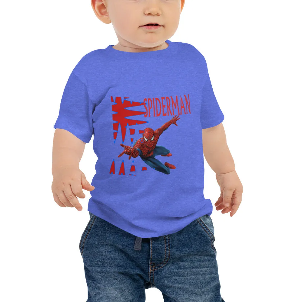 Baby Jersey Short Sleeve Tee spiderman