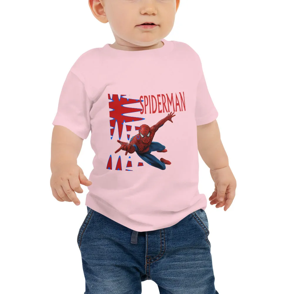 Baby Jersey Short Sleeve Tee spiderman