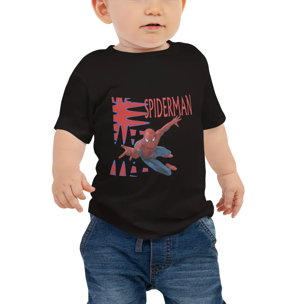 Baby Jersey Short Sleeve Tee spiderman