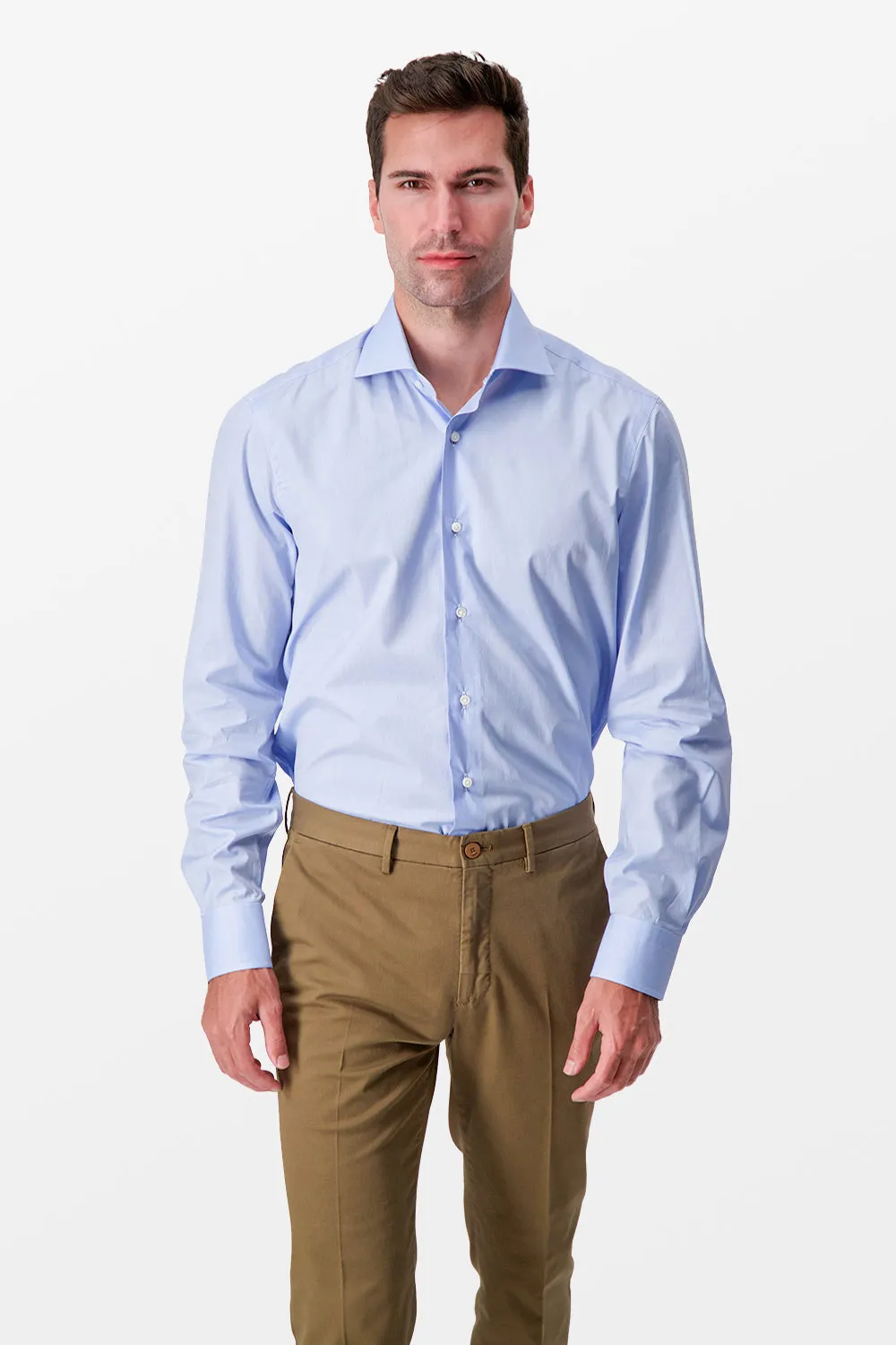 Barba Napoli Blue Classic Shirt