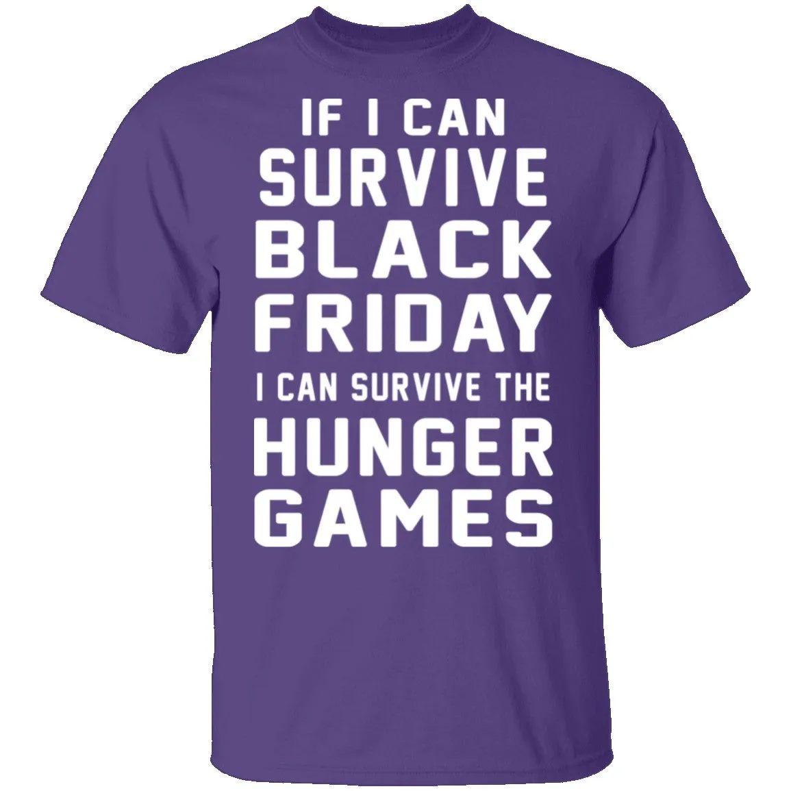 Black Friday Hunger Games Survivor T-Shirt