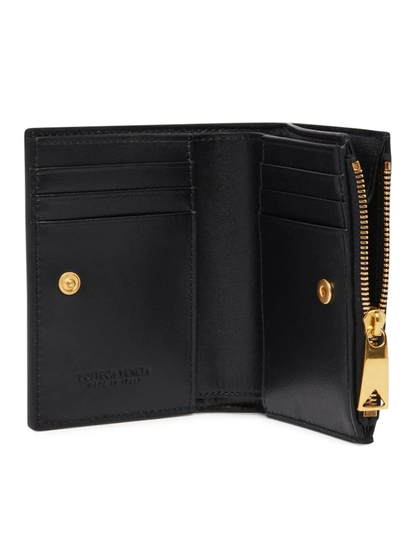 BLACK MINI BI-FOLD WALLET