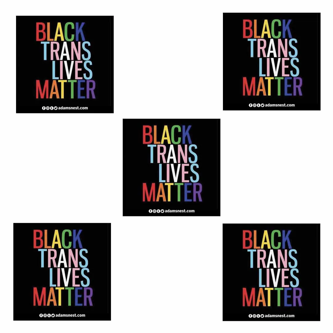 Black Trans Lives Matter sticker