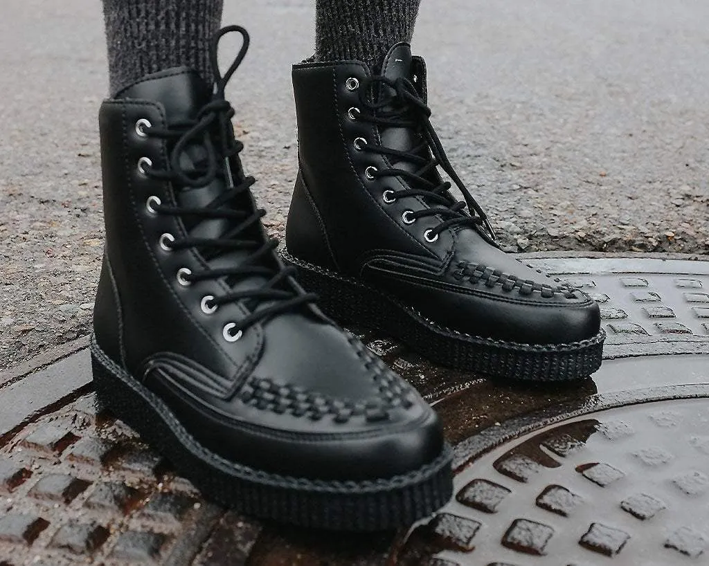 Black TUKskin 7-Eye Viva Low Boot