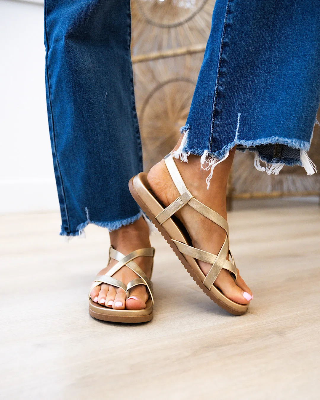 Blowfish Camden Sandals - Gold