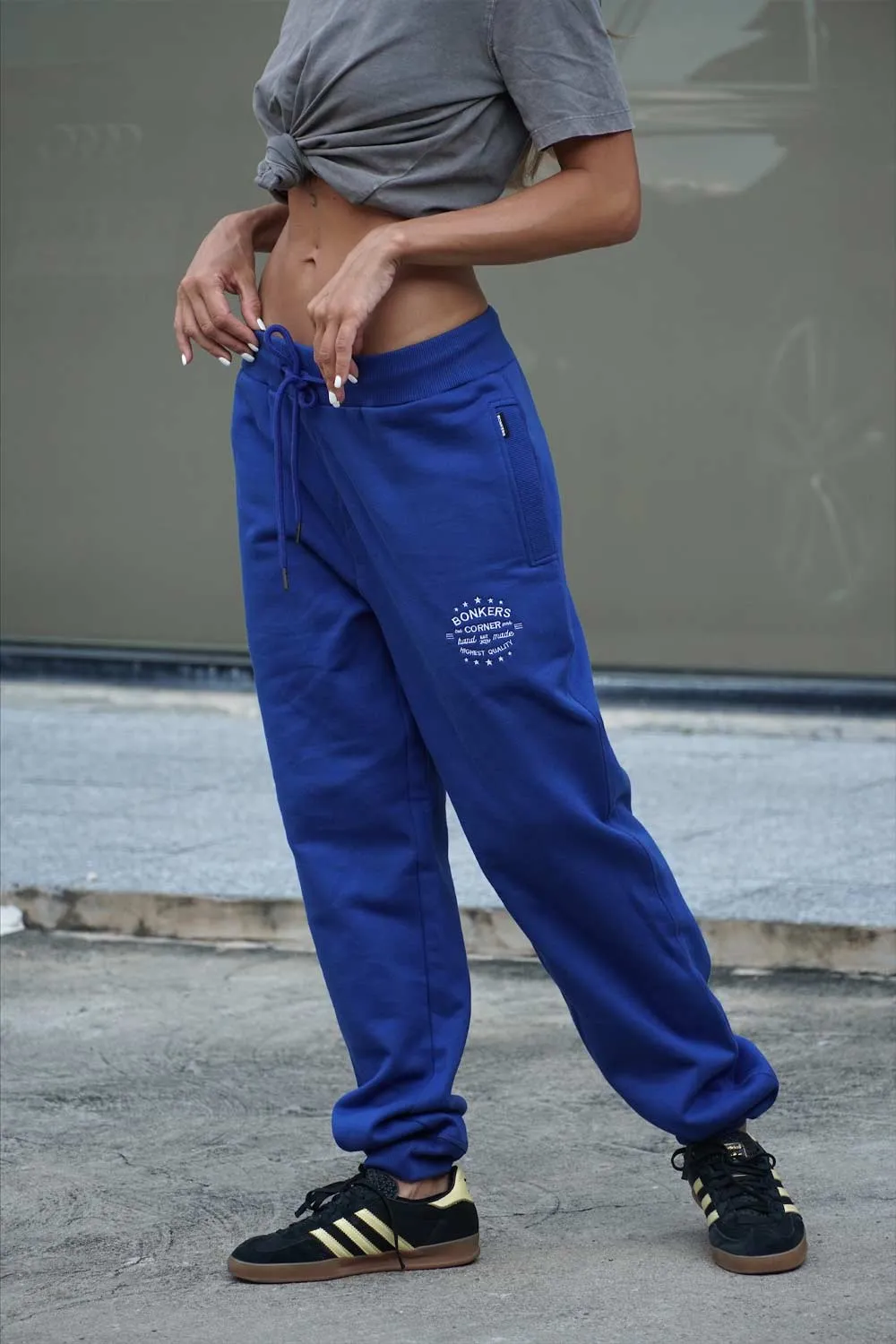 Blue Heavyweight Joggers