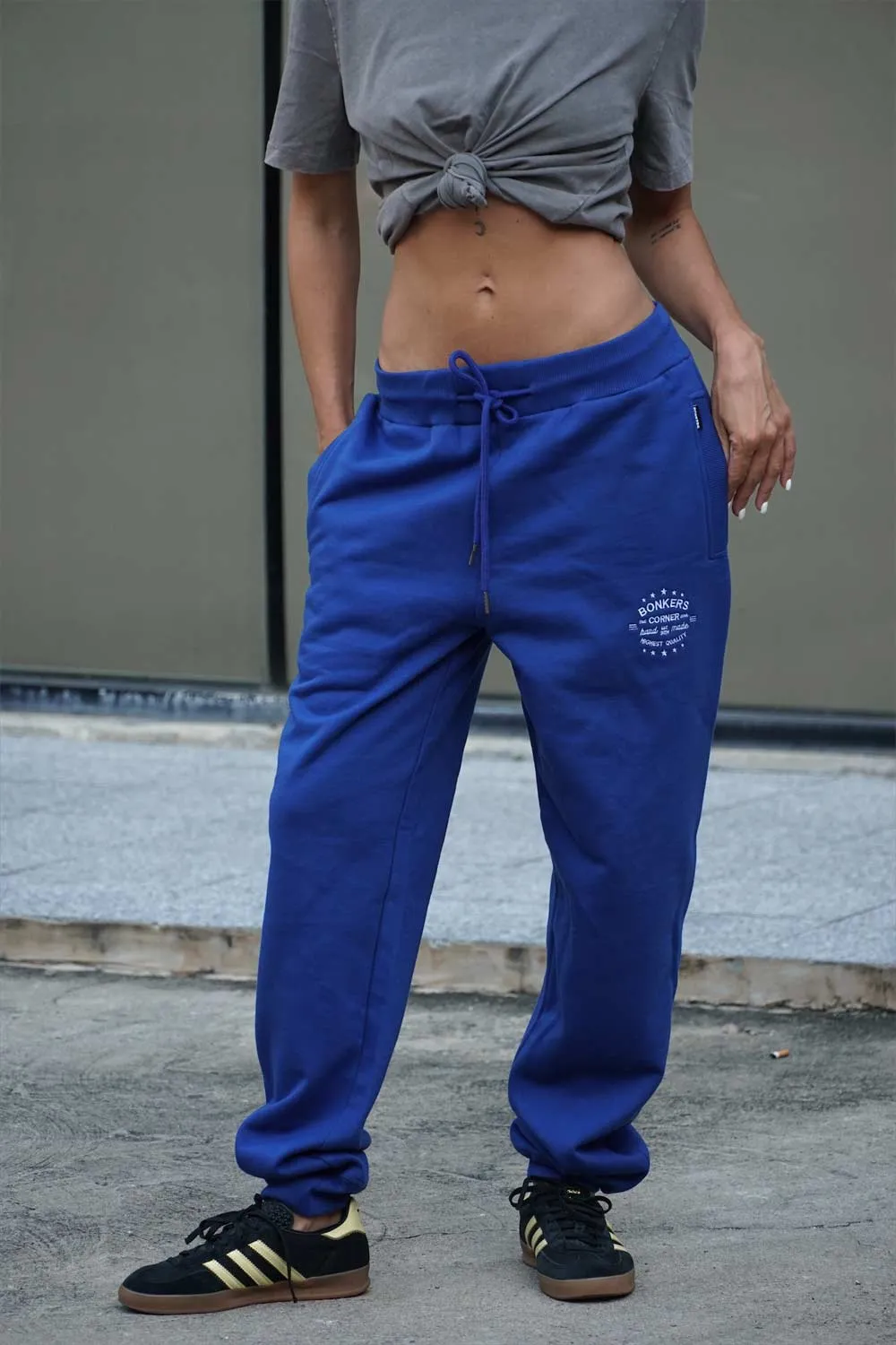 Blue Heavyweight Joggers