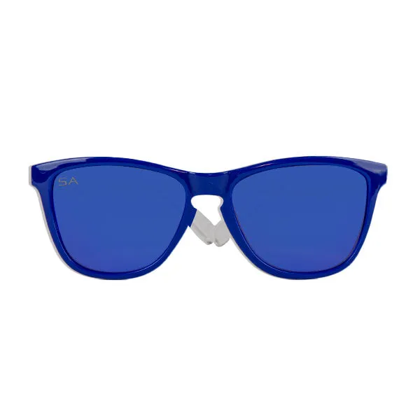 Boca Game Day Sunglasses | Blue and Clear