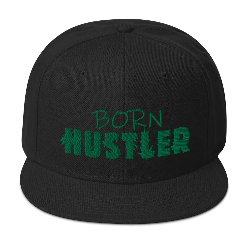 BORN HUSTLER Snapback Cap