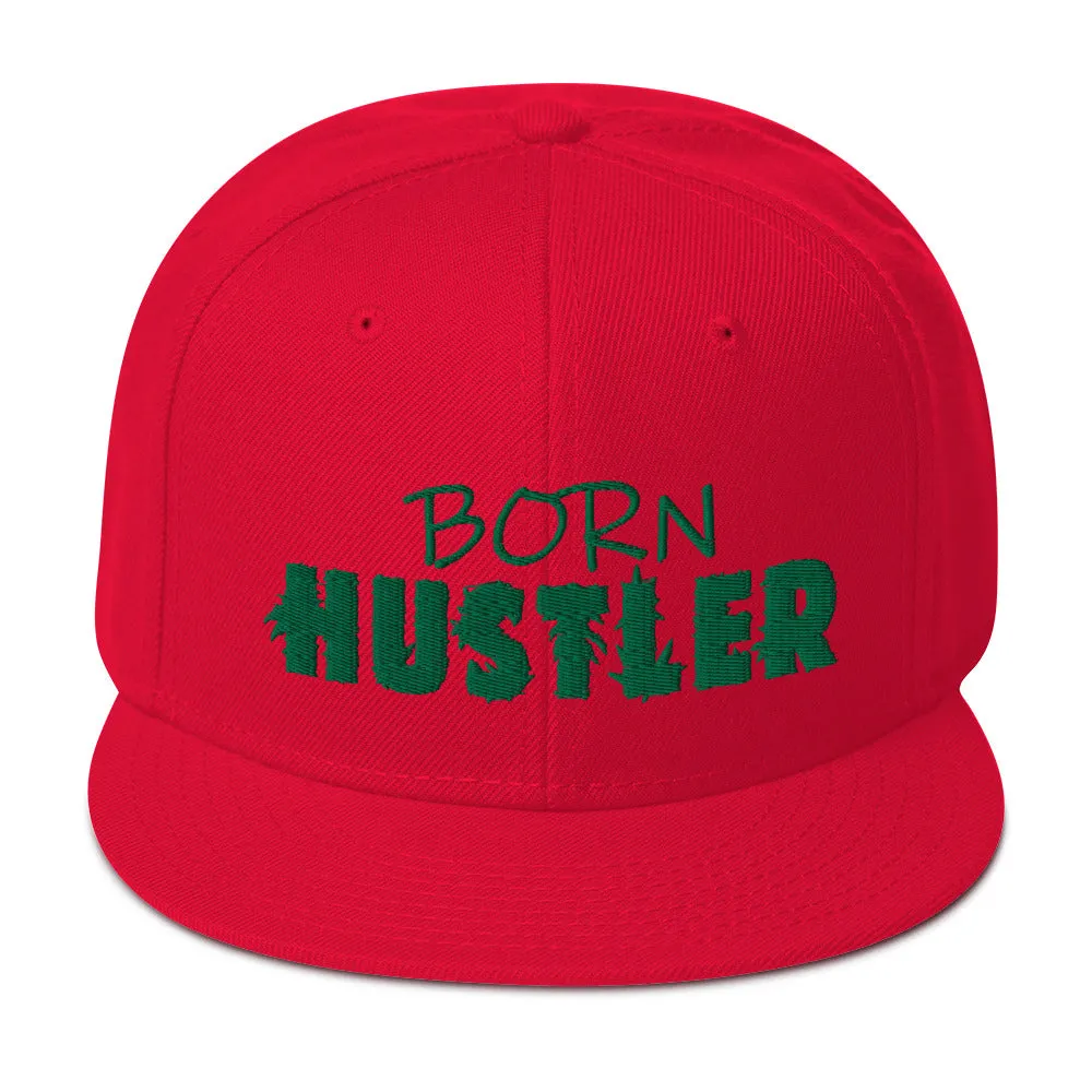 BORN HUSTLER Snapback Cap