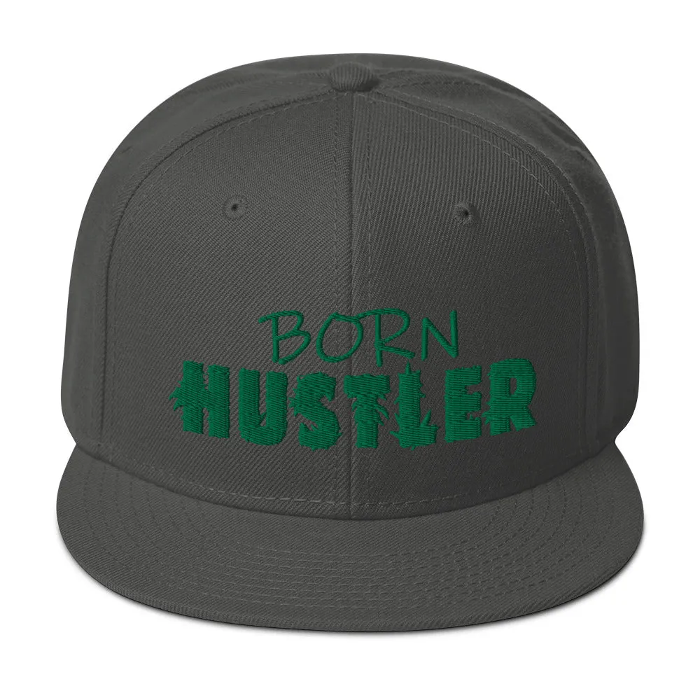 BORN HUSTLER Snapback Cap