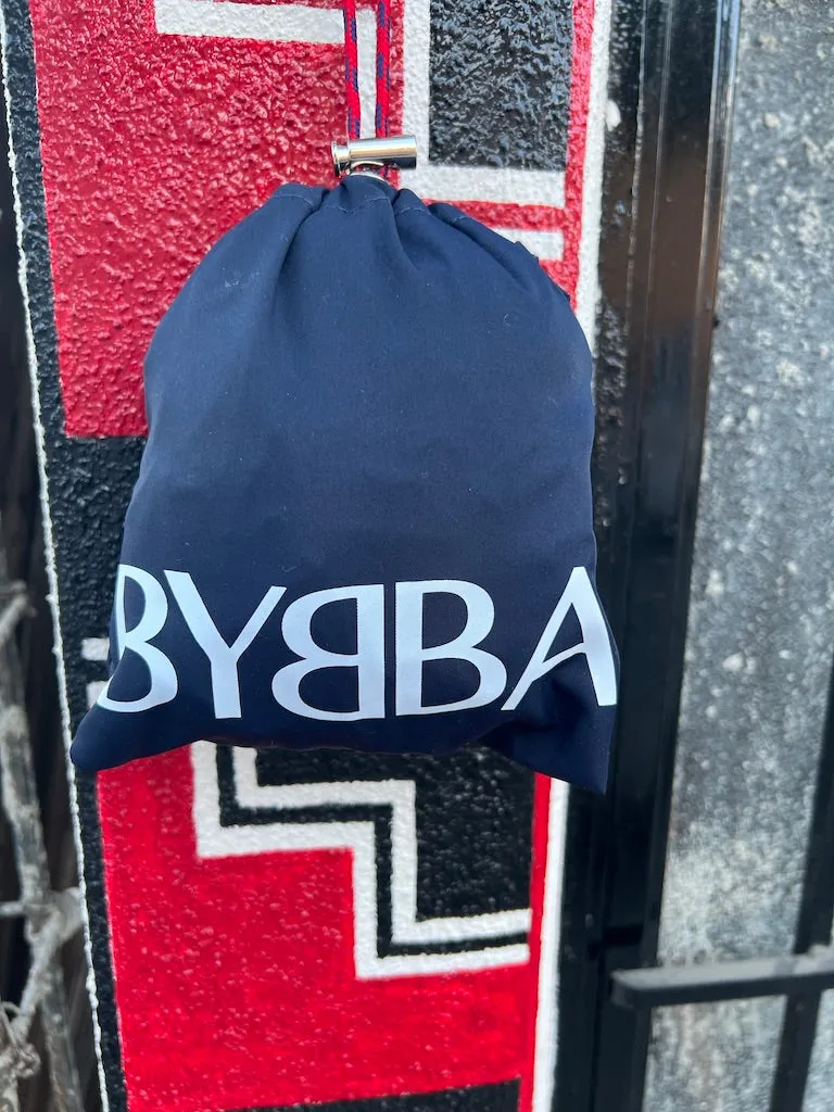 BYBBA THE BALOS FOLDAWAY BAG // NAUTICAL NAVY