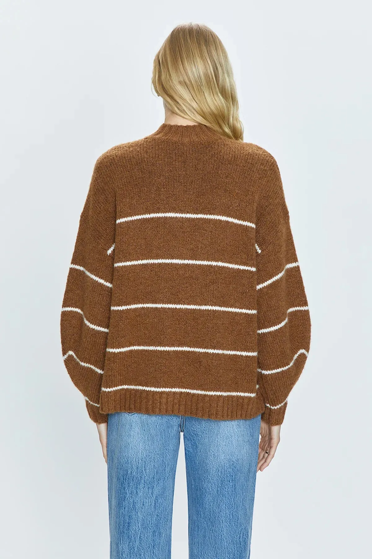 Carlen Sweater ~ Caramel Stripe