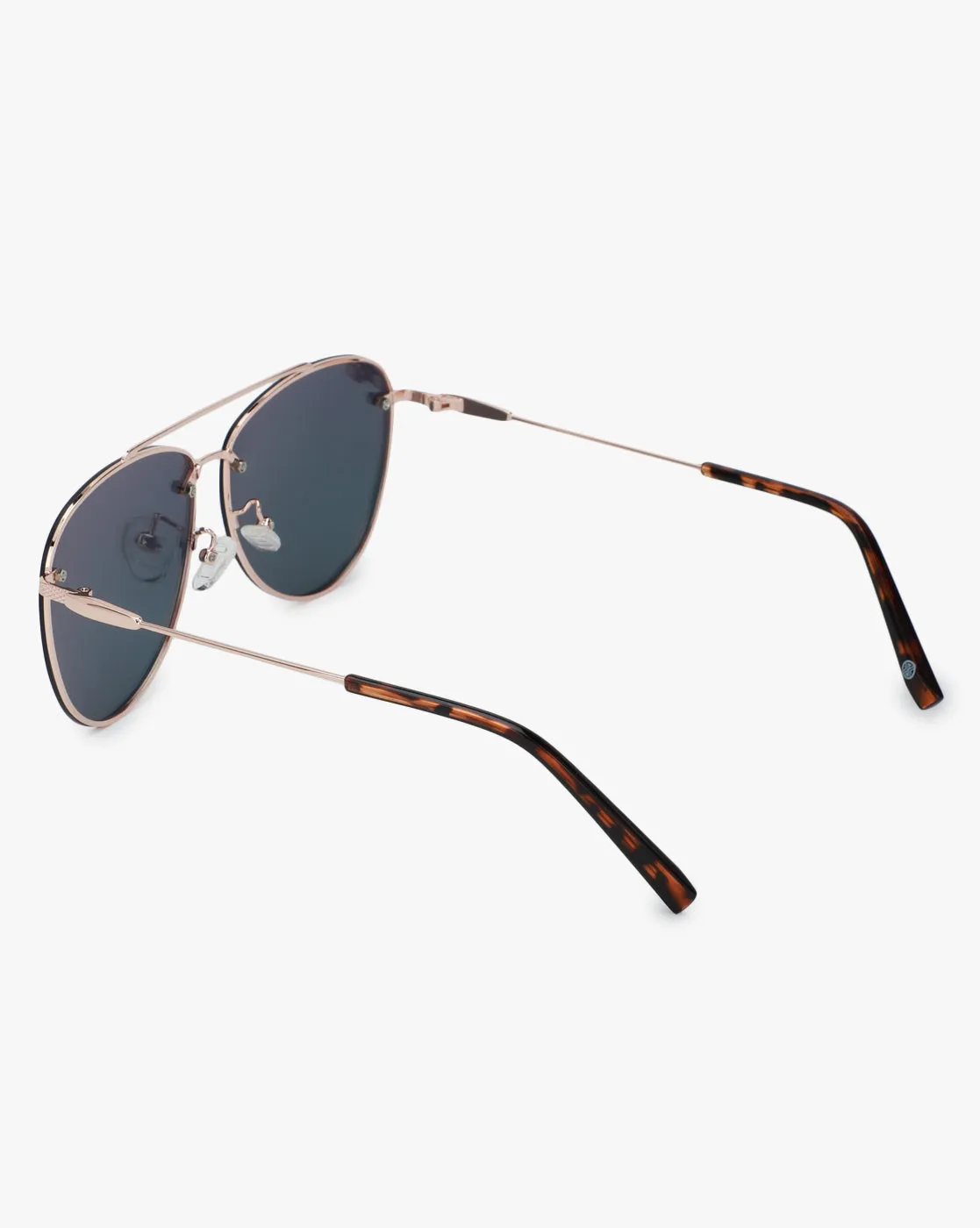 Carlton London Mirrored & Polarised Oval Sunglasses For Women