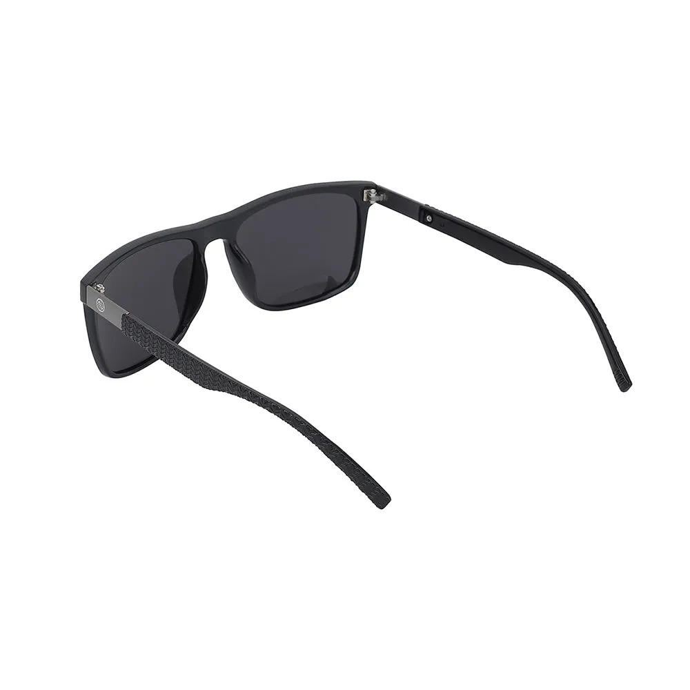 Carlton London Premium Black Toned Polarised And Uv Protected Lens Wayfarer Sunglasses For Men