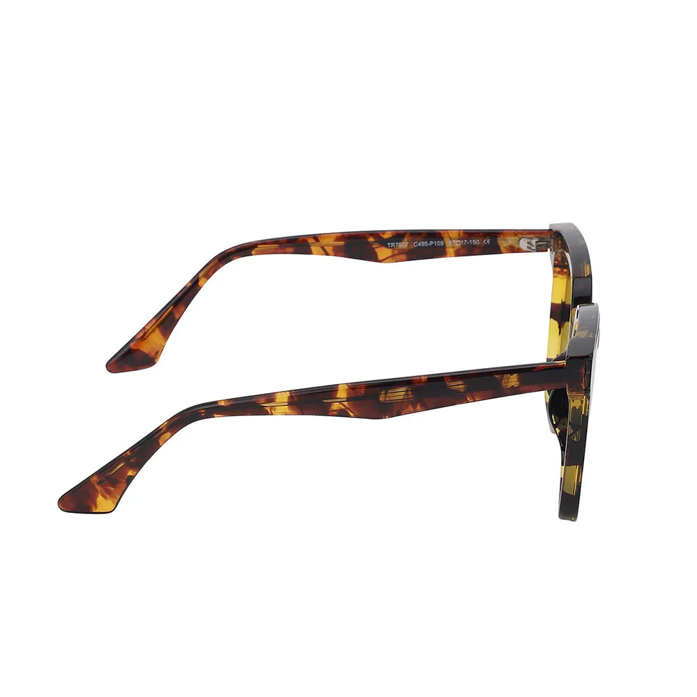 Carlton London Premium-Unisex-Multi Toned Polarised And Uv Protected Lens Oversized Sunglasses