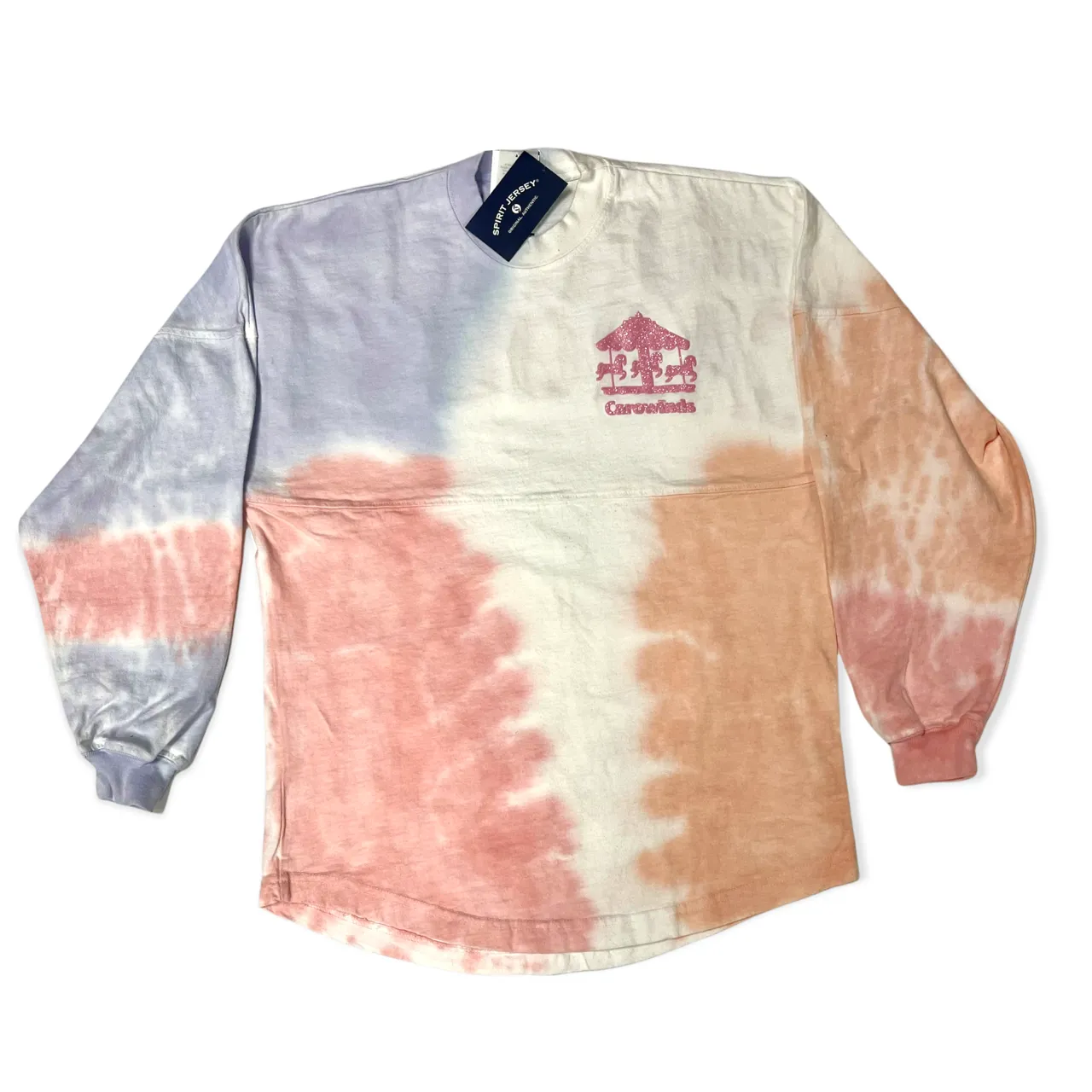 Carowinds Grand Carousel Cloud Tie Dye Spirit Jersey