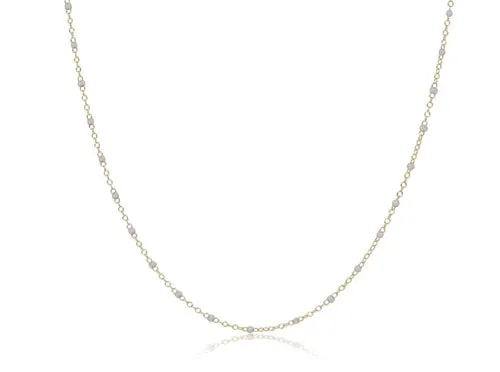 Choker Simplicity Chain Gold - 2mm Pearl