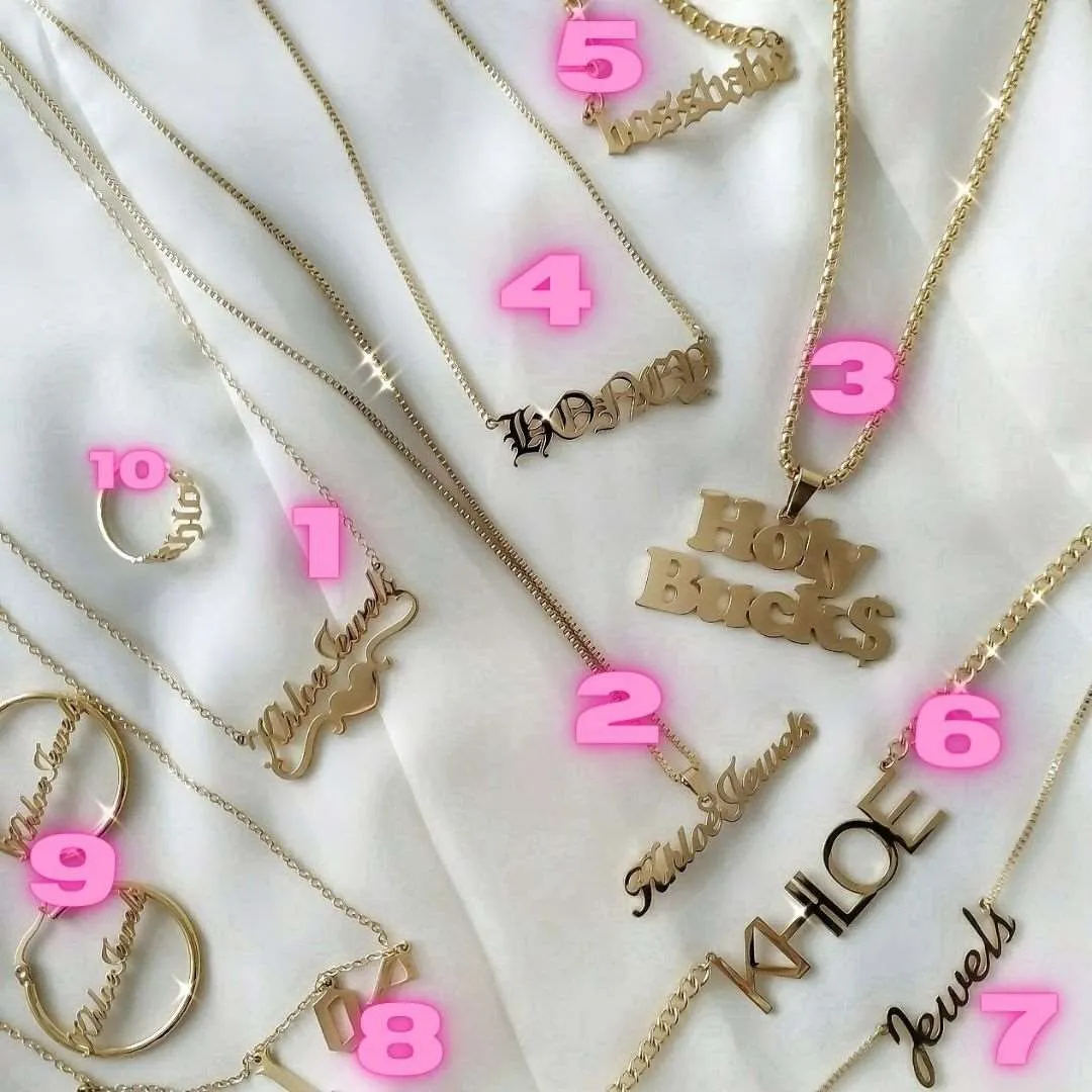 Classic Custom Name Necklace