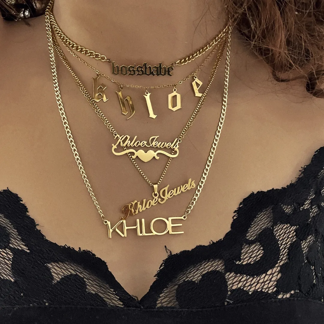 Classic Custom Name Necklace