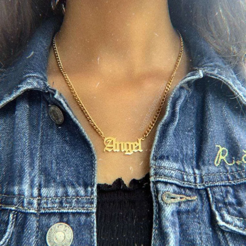 Classic Custom Name Necklace