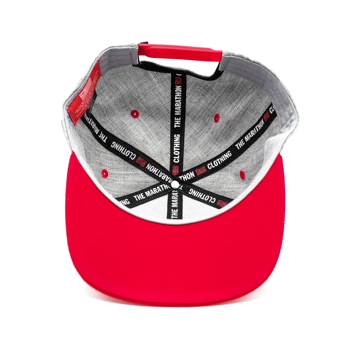 Crenshaw Limited Edition Snapback - Gray/Red [Two-Tone]