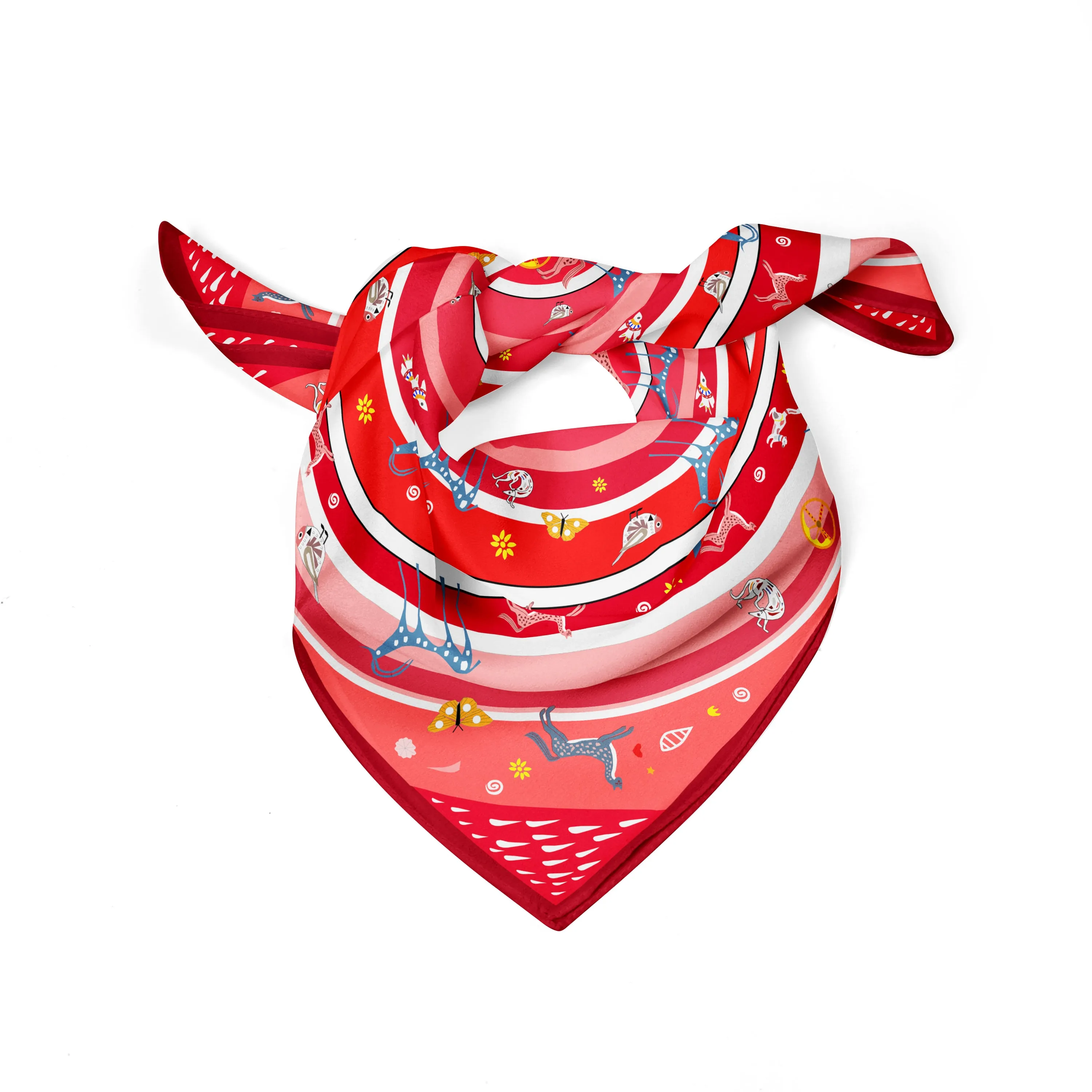 Cyclades Silk Scarves Persephone