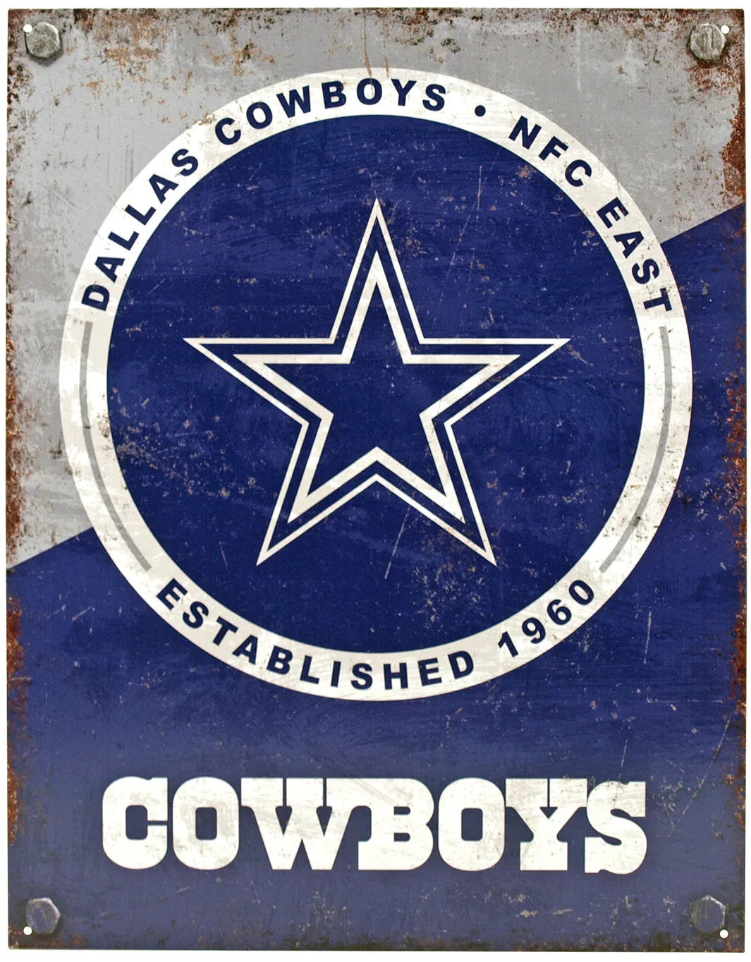 Dallas Cowboys Tin Sign