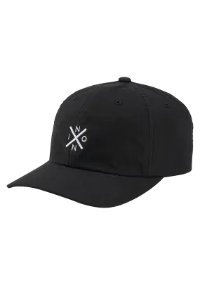 Del Mar Strapback Hat - Black