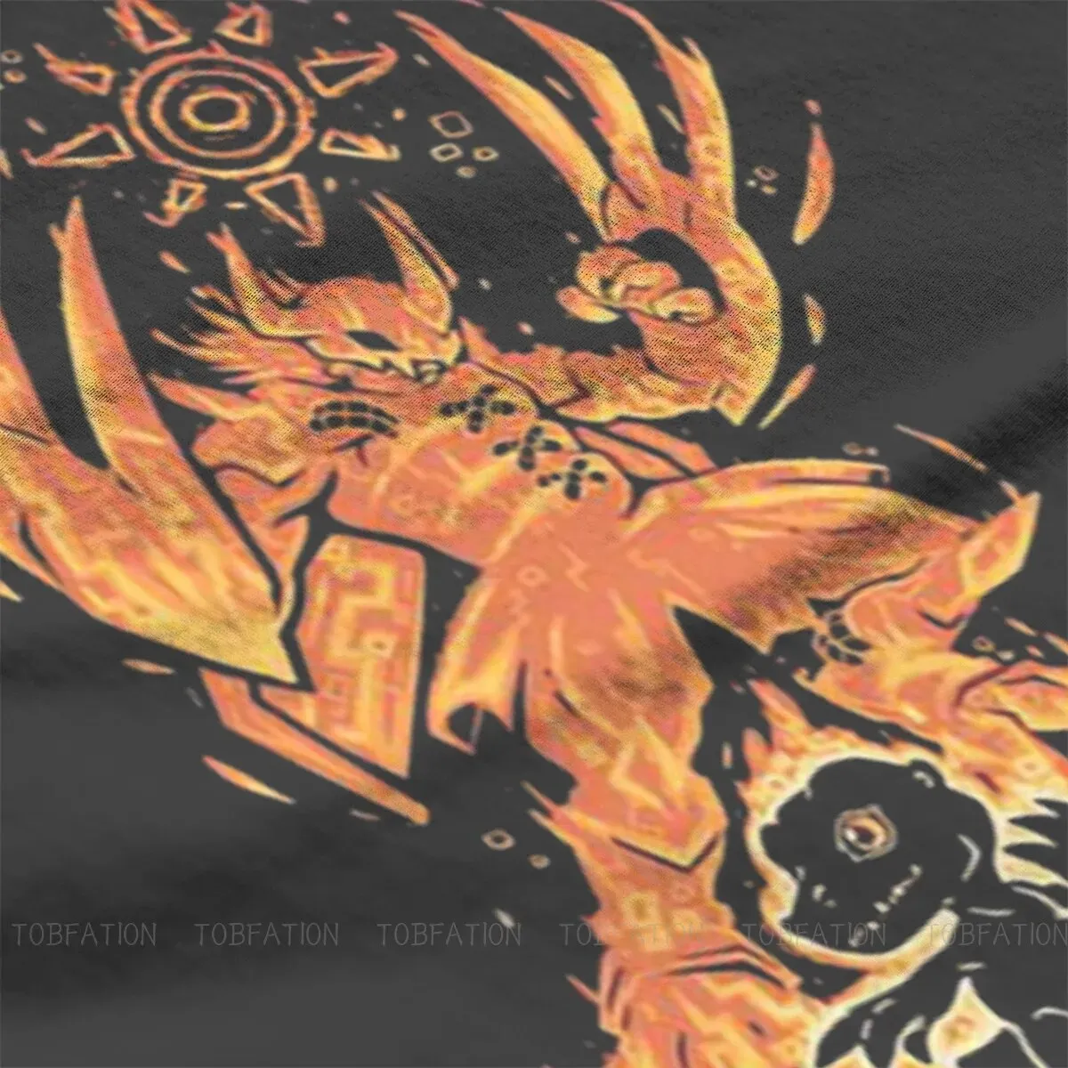 Digimon Adventure Wargreymon Anime T-Shirt Youth O Neck Men's Clothing (2)