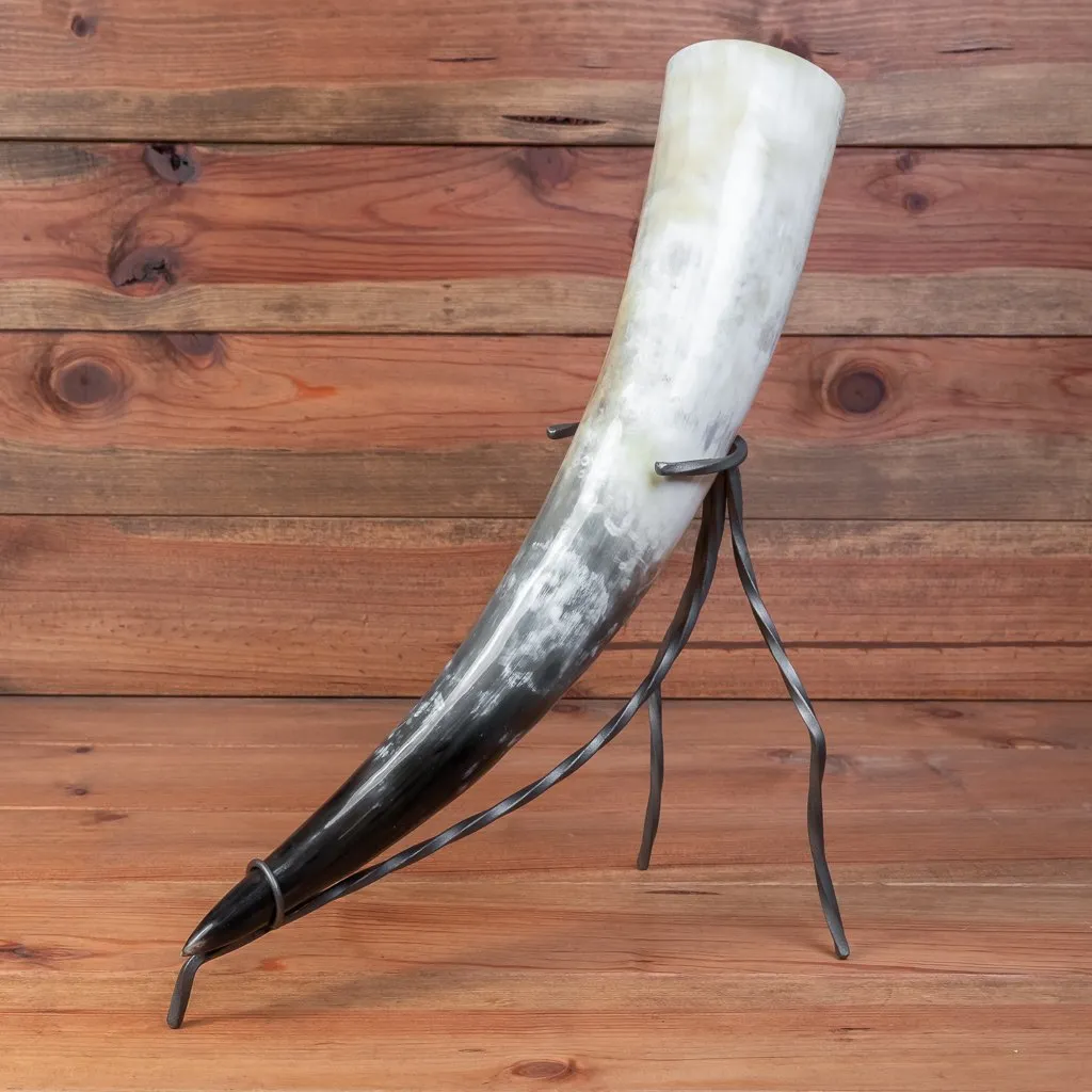 Drinking Horn with Iron Stand (XXXL)