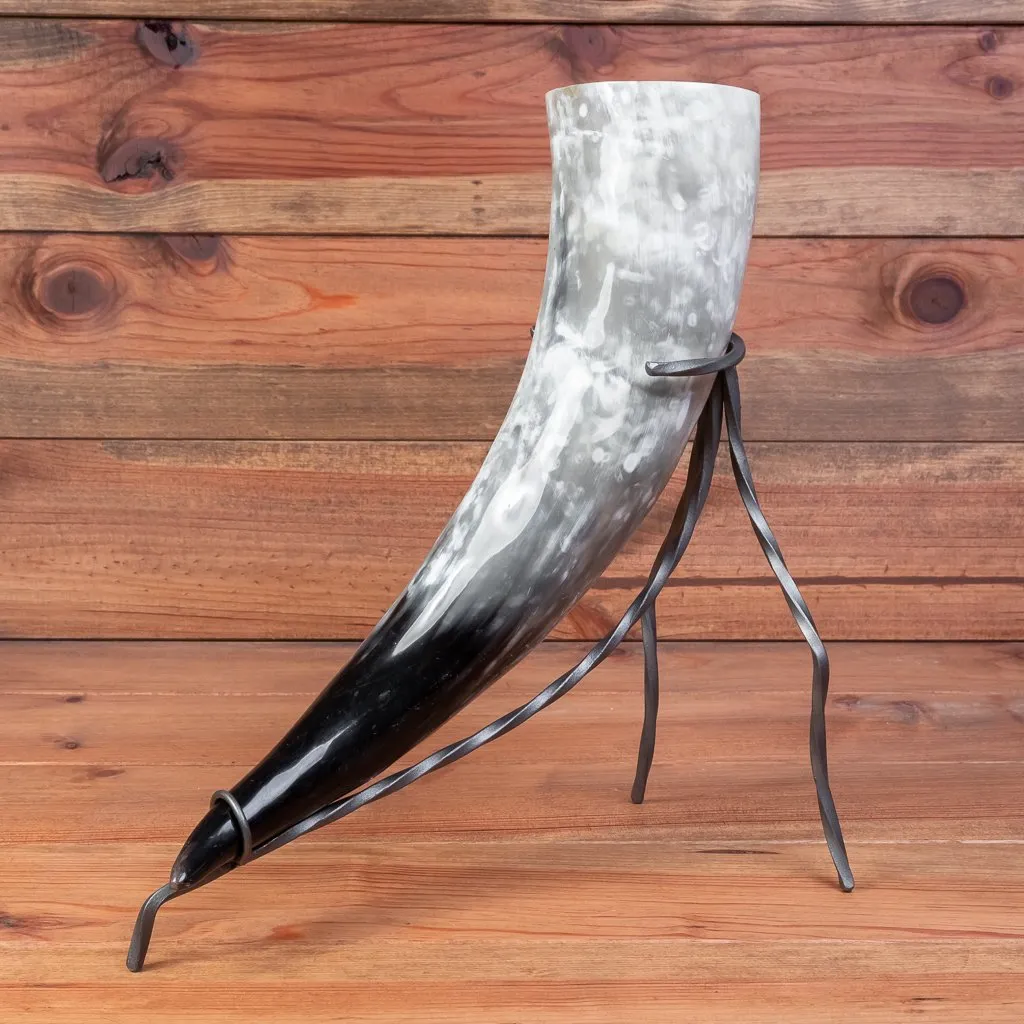 Drinking Horn with Iron Stand (XXXL)