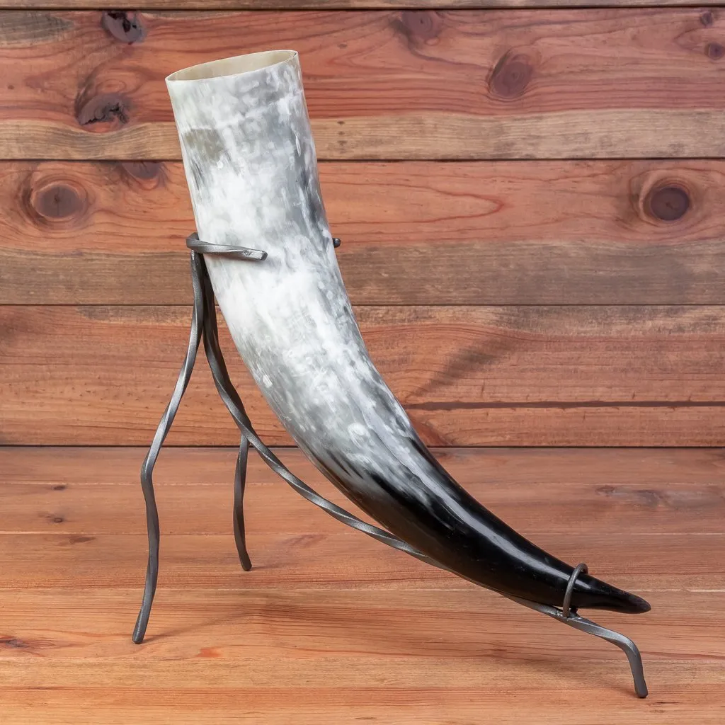 Drinking Horn with Iron Stand (XXXL)