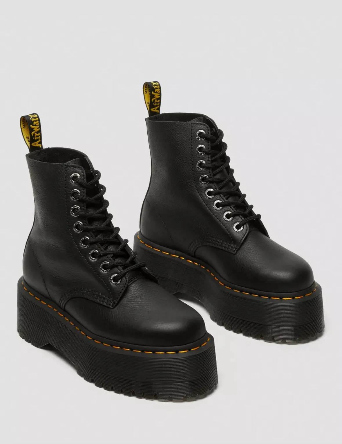 Dr.Martens 1460 Pascal Max Platform Boots Black Pisa 26925001